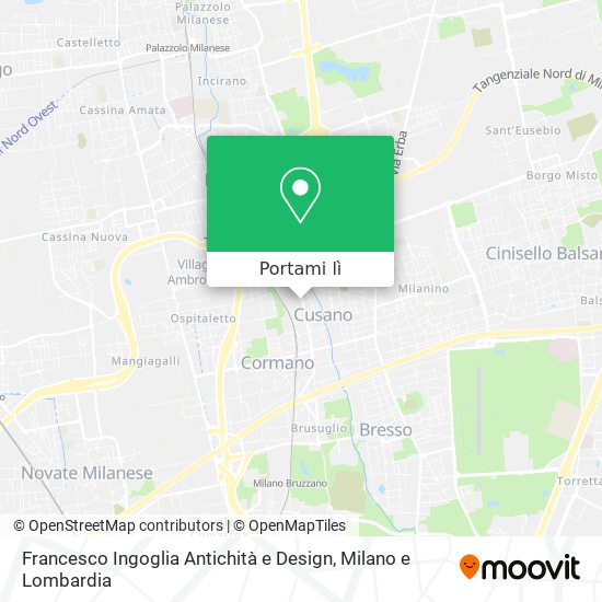 Mappa Francesco Ingoglia Antichità e Design