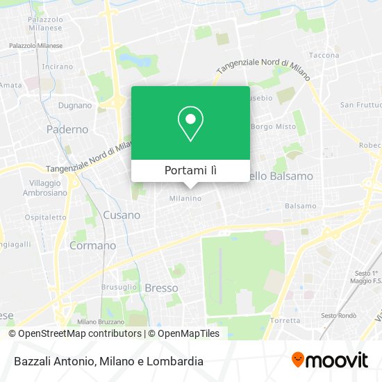 Mappa Bazzali Antonio