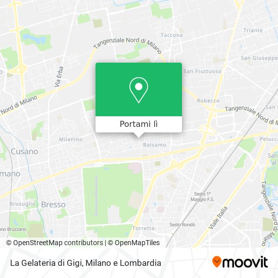 Mappa La Gelateria di Gigi