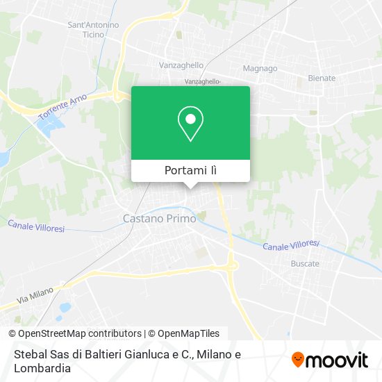 Mappa Stebal Sas di Baltieri Gianluca e C.
