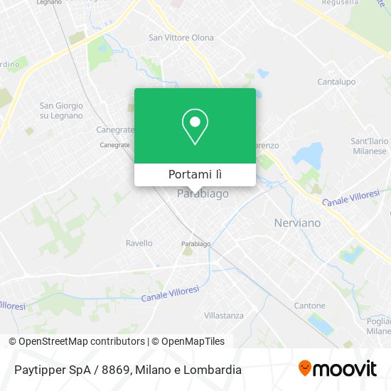 Mappa Paytipper SpA / 8869