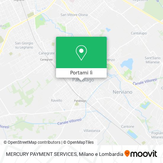 Mappa MERCURY PAYMENT SERVICES