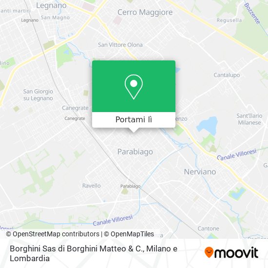 Mappa Borghini Sas di Borghini Matteo & C.