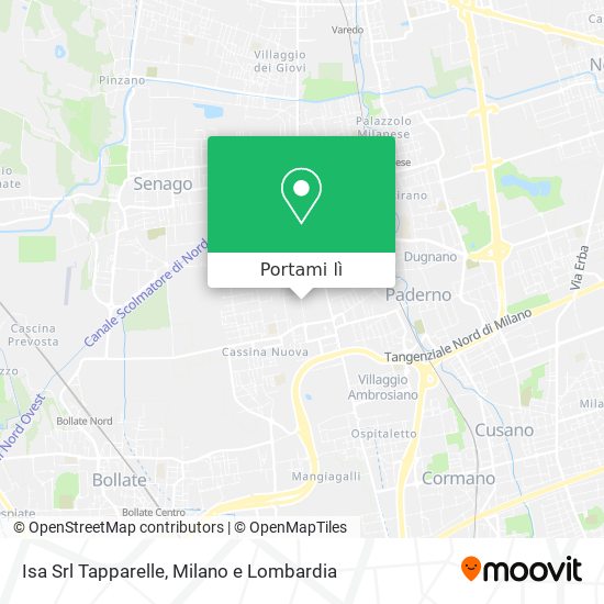 Mappa Isa Srl Tapparelle