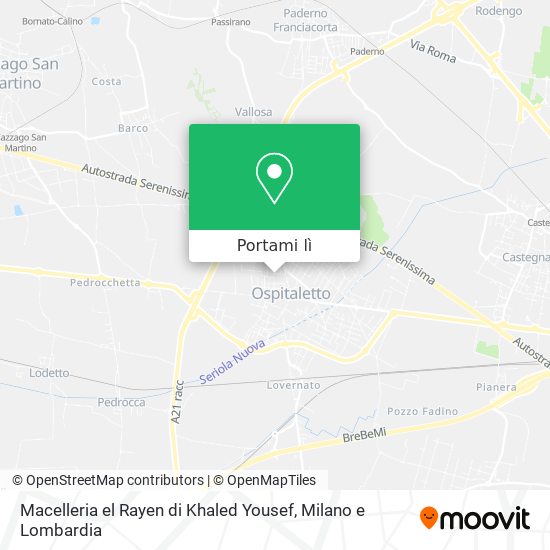 Mappa Macelleria el Rayen di Khaled Yousef