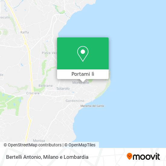 Mappa Bertelli Antonio
