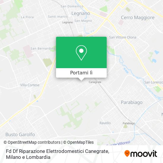 Mappa Fd Df Riparazione Elettrodomestici Canegrate