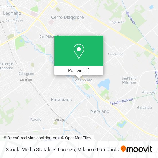 Mappa Scuola Media Statale S. Lorenzo