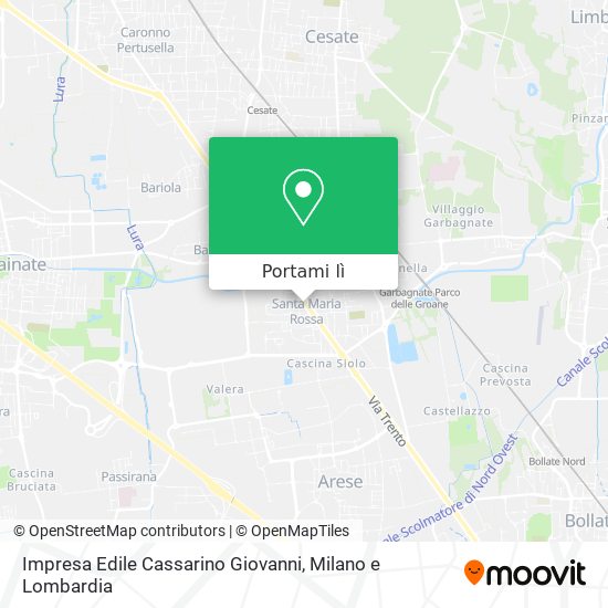 Mappa Impresa Edile Cassarino Giovanni