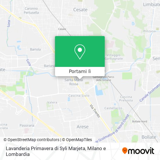 Mappa Lavanderia Primavera di Syli Marjeta