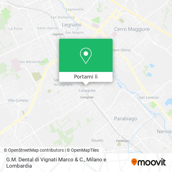 Mappa G.M. Dental di Vignati Marco & C.