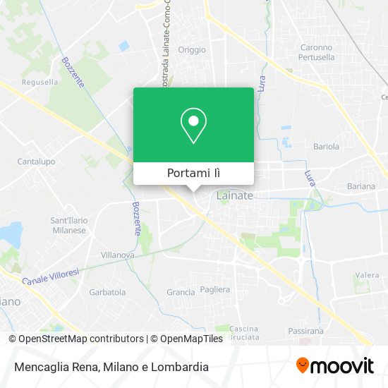 Mappa Mencaglia Rena