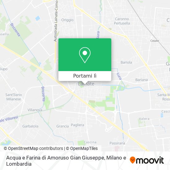 Mappa Acqua e Farina di Amoruso Gian Giuseppe