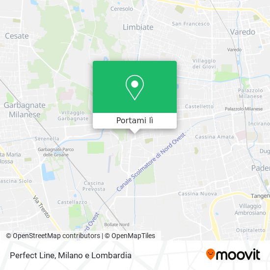 Mappa Perfect Line