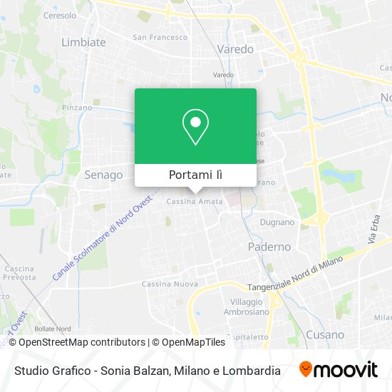 Mappa Studio Grafico - Sonia Balzan
