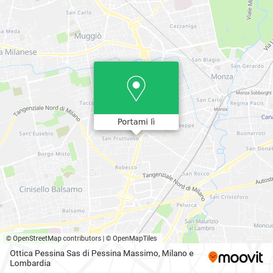 Mappa Ottica Pessina Sas di Pessina Massimo