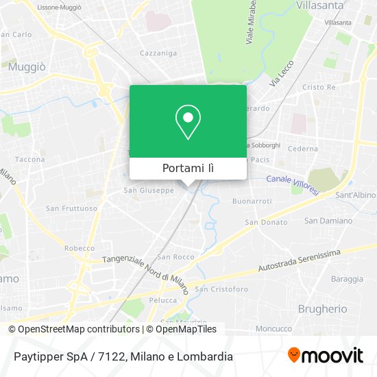 Mappa Paytipper SpA / 7122