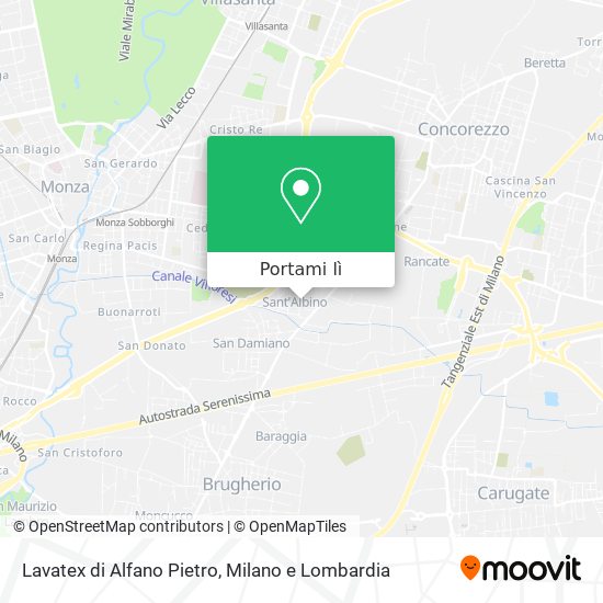 Mappa Lavatex di Alfano Pietro