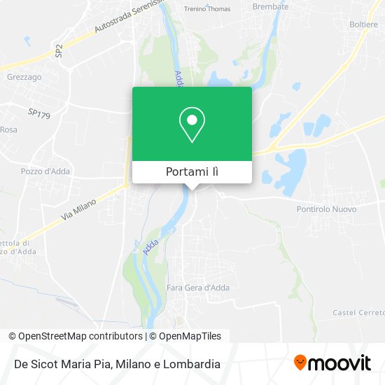 Mappa De Sicot Maria Pia