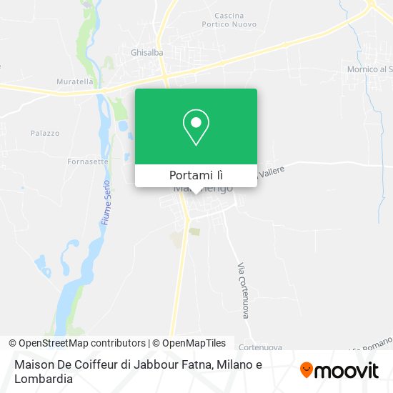 Mappa Maison De Coiffeur di Jabbour Fatna