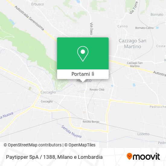 Mappa Paytipper SpA / 1388