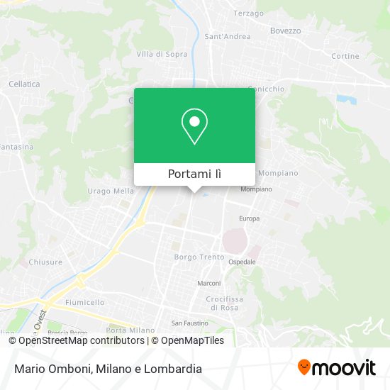 Mappa Mario Omboni
