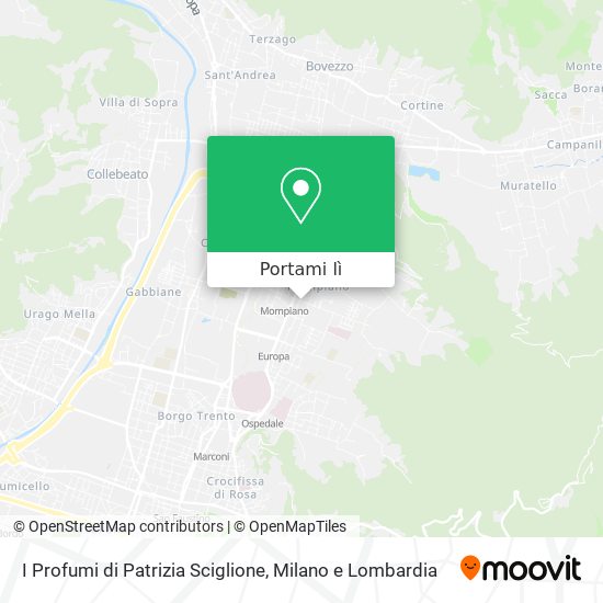 Mappa I Profumi di Patrizia Sciglione