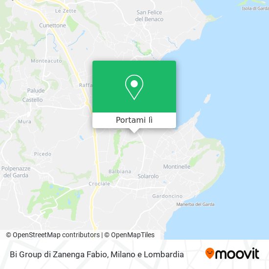 Mappa Bi Group di Zanenga Fabio