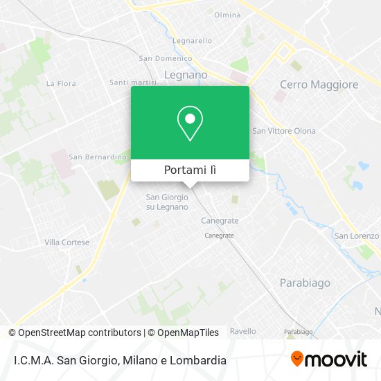 Mappa I.C.M.A. San Giorgio