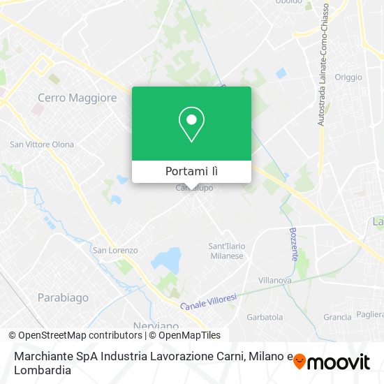 Mappa Marchiante SpA Industria Lavorazione Carni