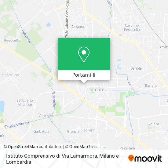 Mappa Istituto Comprensivo di Via Lamarmora