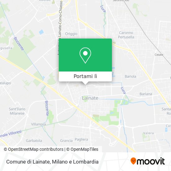 Mappa Comune di Lainate