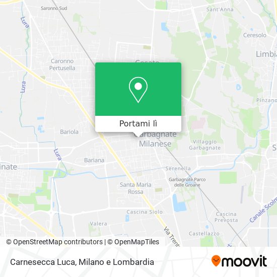Mappa Carnesecca Luca