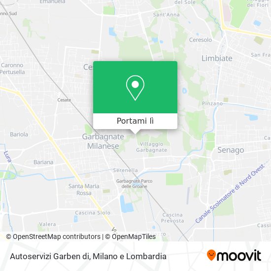 Mappa Autoservizi Garben di
