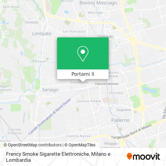 Mappa Frency Smoke Sigarette Elettroniche