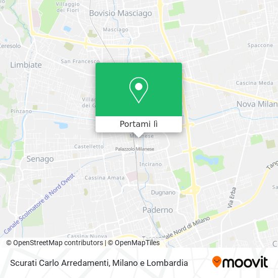 Mappa Scurati Carlo Arredamenti