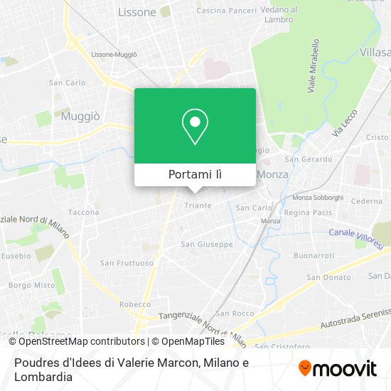 Mappa Poudres d'Idees di Valerie Marcon