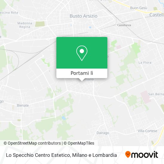 Mappa Lo Specchio Centro Estetico