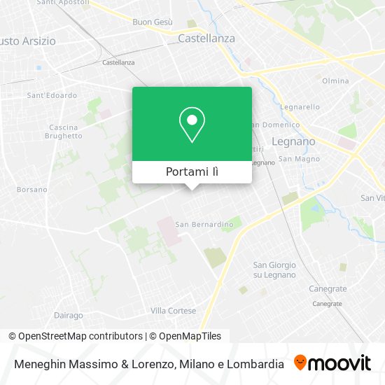 Mappa Meneghin Massimo & Lorenzo