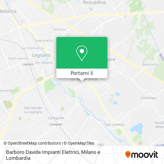 Mappa Barboro Davide Impianti Elettrici