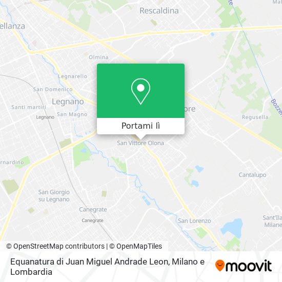 Mappa Equanatura di Juan Miguel Andrade Leon