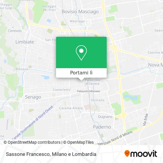 Mappa Sassone Francesco