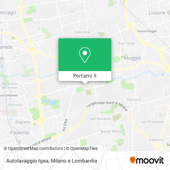 Mappa Autolavaggio Igea