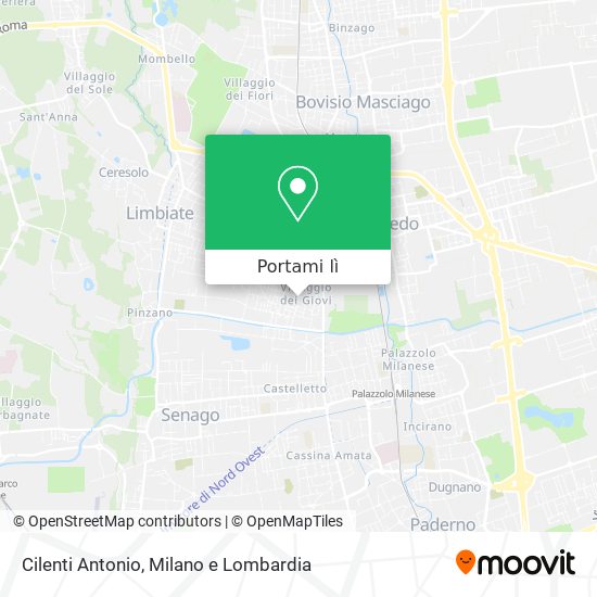 Mappa Cilenti Antonio