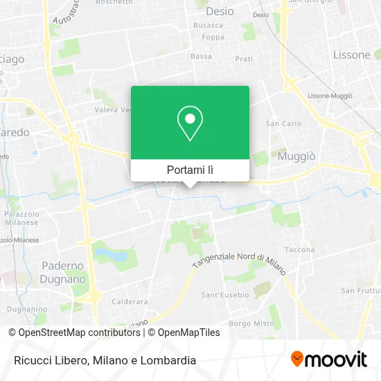 Mappa Ricucci Libero