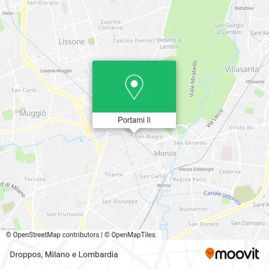 Mappa Droppos