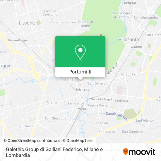 Mappa Galethic Group di Galliani Federico