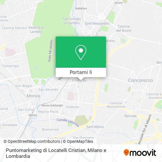 Mappa Puntomarketing di Locatelli Cristian