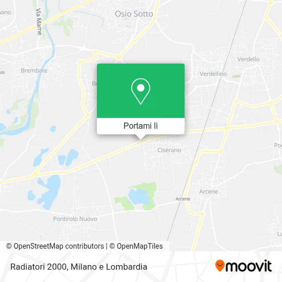 Mappa Radiatori 2000