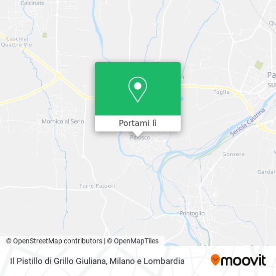 Mappa Il Pistillo di Grillo Giuliana